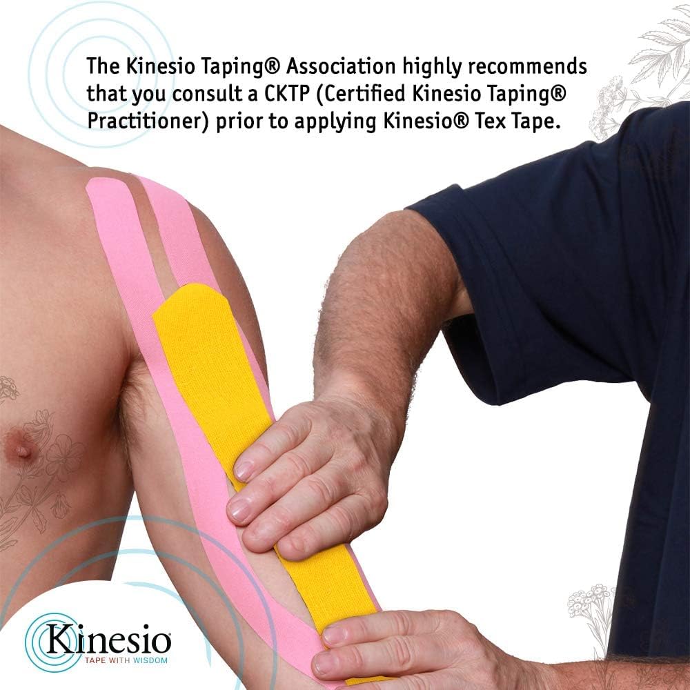 Amazon.com: Kinesio Taping - Elastic Therapeutic Athletic Tape Tex